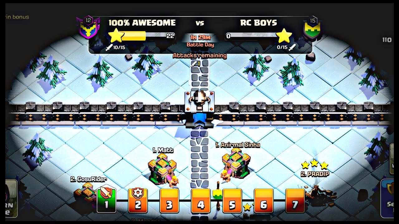 [Live] CWL ATTACKS | Clash Of Clans