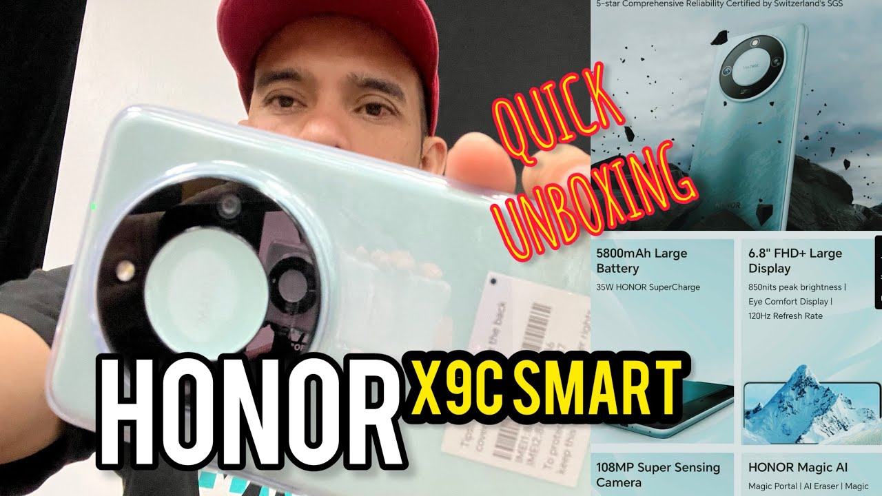 Honor x9c Smart : Quick review & Unboxing : smartphone TERPADUUU!!!!!