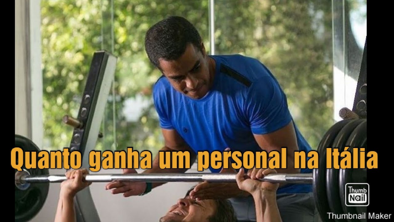 Quanto ganha um personal trainer na Itália