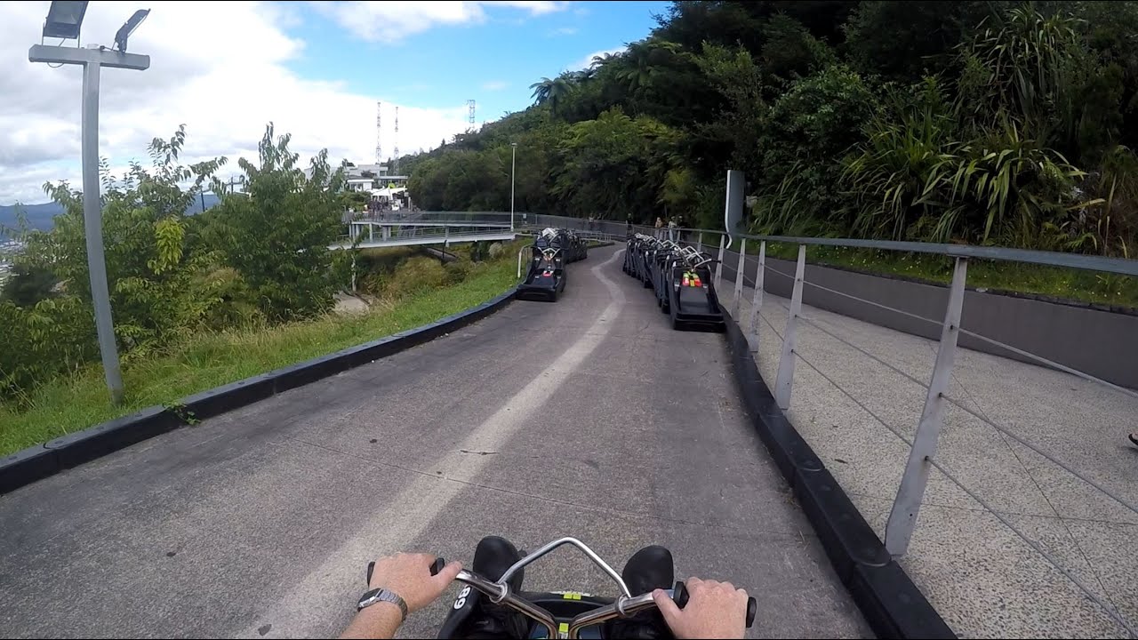 Skyline Rotorua Luge Run4 20240224 - Gravity (Intermediate) Track
