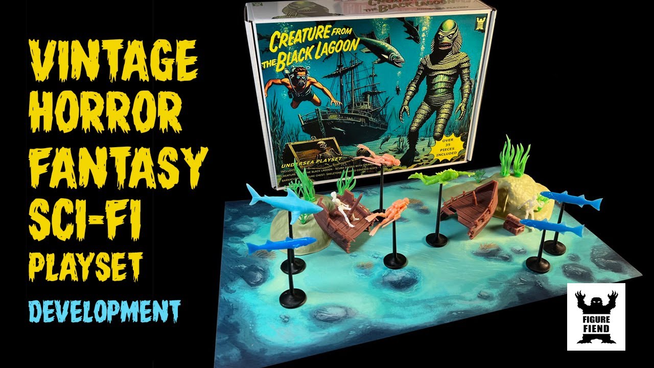 Vintage Horror, Sci-Fi and Fantasy Playset Development
