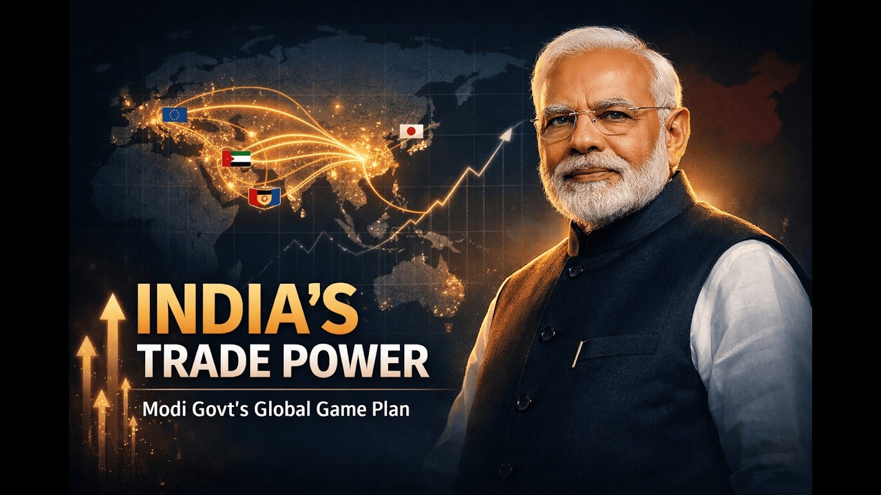India ke FTA & Trade Deals | Modi Government ka Global Economic Game Plan Explained