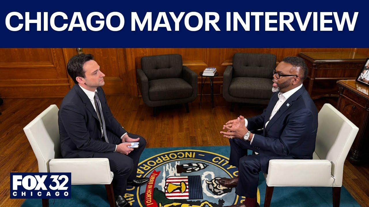 Chicago Mayor Brandon Johnson talks Trump, CPS contract and more