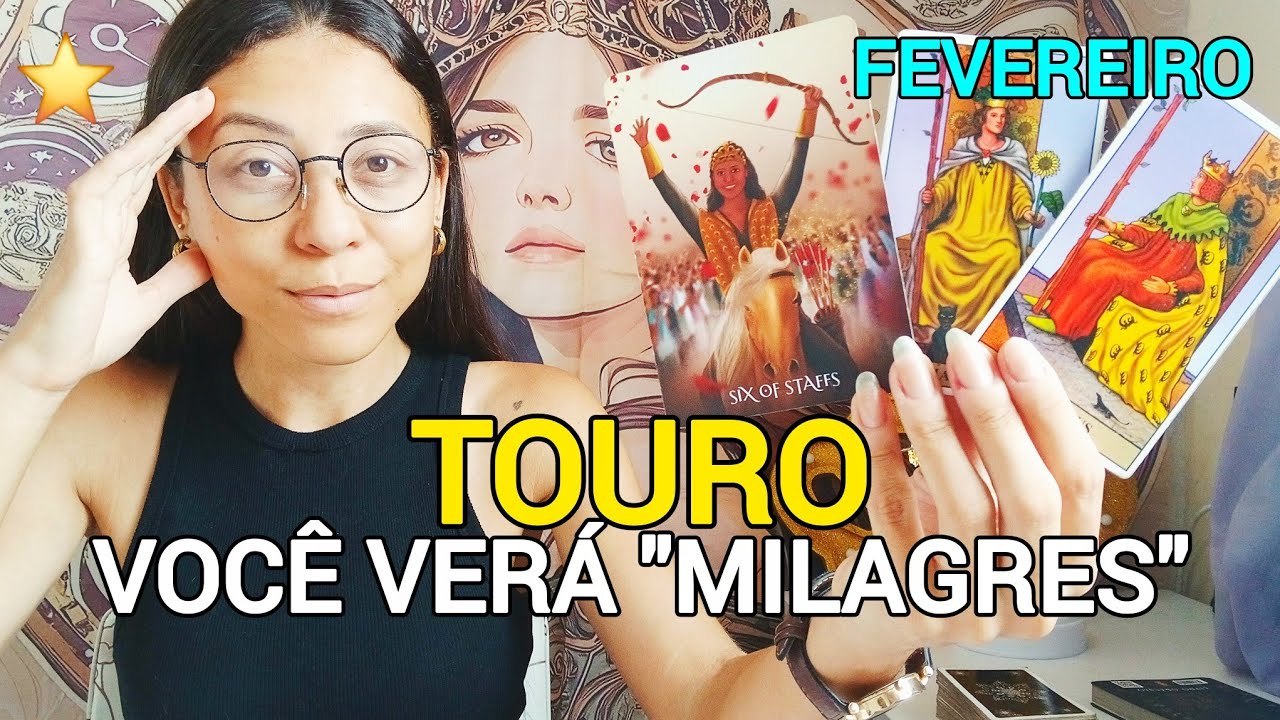 TOURO♉️FEVEREIRO😱Aguente FIRME a Espiritualidade Te Libertará de Um 