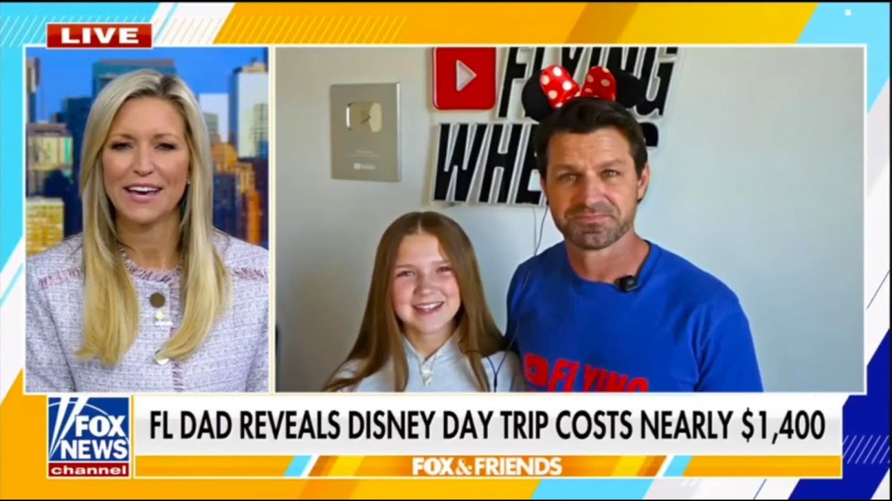 Florida Dad goes VIRAL for Showing the REAL COST OF DISNEY for 1 day for a family of 5