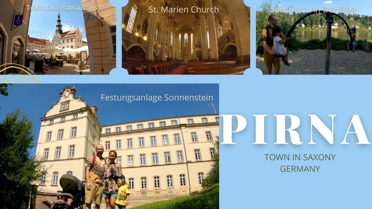 PIRNA | TOWN IN SAXONY | WV FAMILIE WALKING TOUR #travel