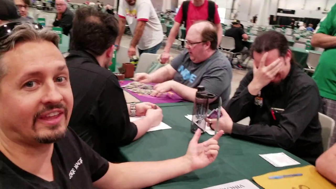 GP Las Vegas Old School MTG Championship 2018 | Edwin Magic Engineer TOP 8 Game 1, Semifinal Match