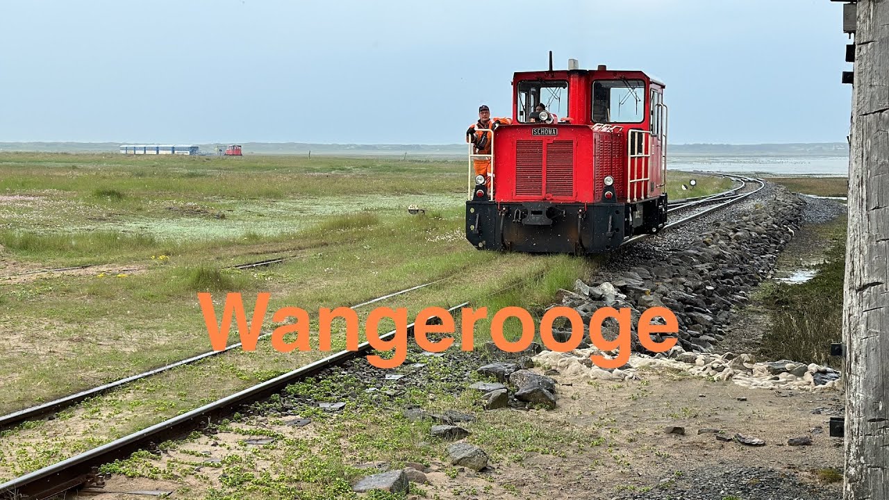 Little Island Train on Wangerooge - full trip window view