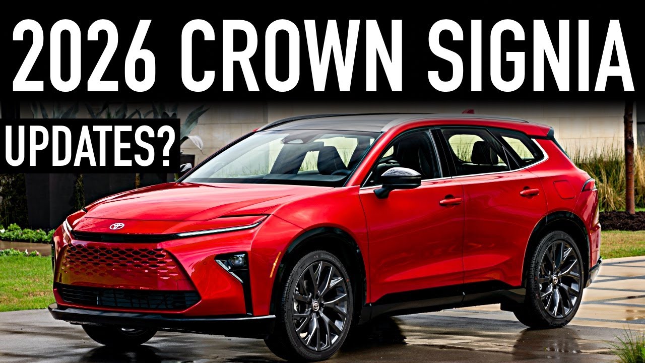 Toyota Crown Signia 2026 года. Что нового?