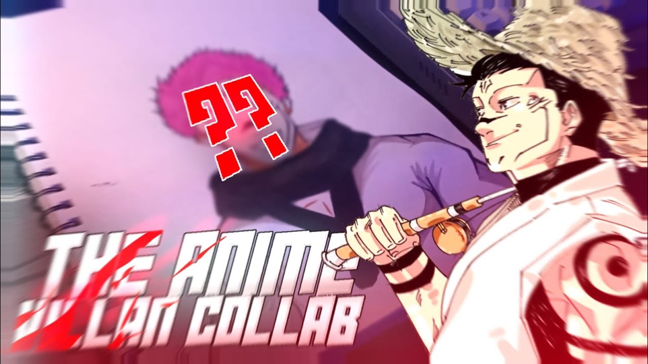 Sukuna using cheap art materials 🔥|THE ANIME VILLAIN COLLAB 🤩|GONE WRONG ❓