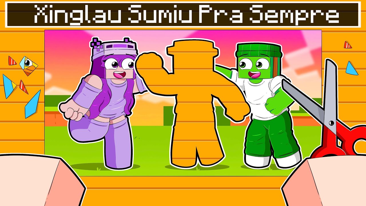 XINGLAU SUMIU PARA SEMPRE NO MINECRAFT!!!