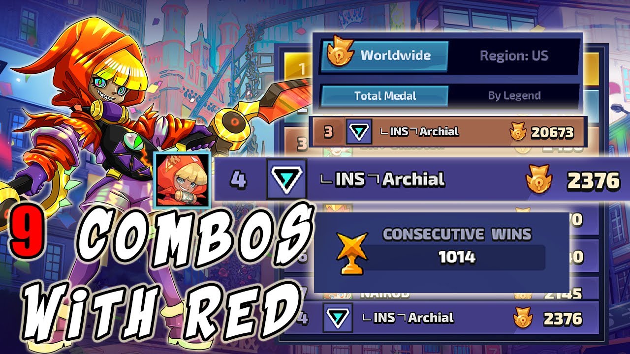 *OUTDATED* Red - Advanced/Relevant Combos ft. Archial - Smash Legends Tutorial
