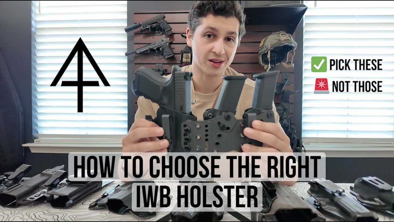 How to Choose the Right IWB Holsters (and avoid the bad ones)