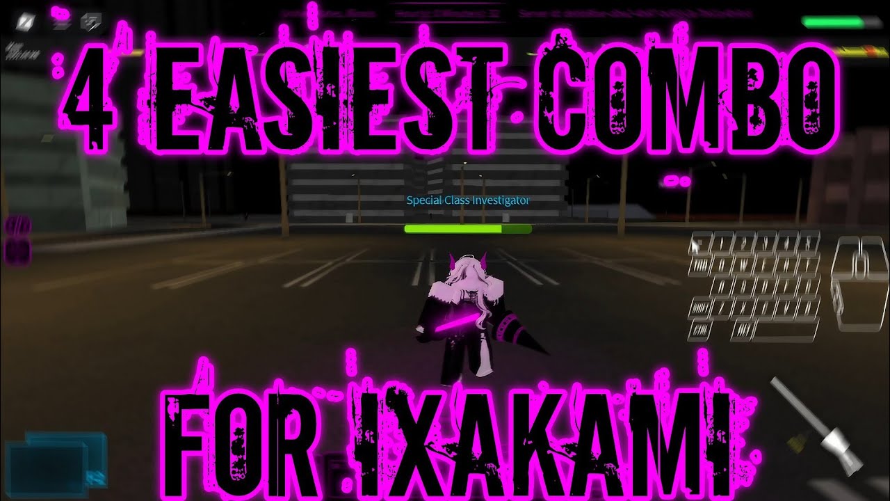 4 Easiest Combo for IxaKami in Ro-Ghoul [ALPHA]