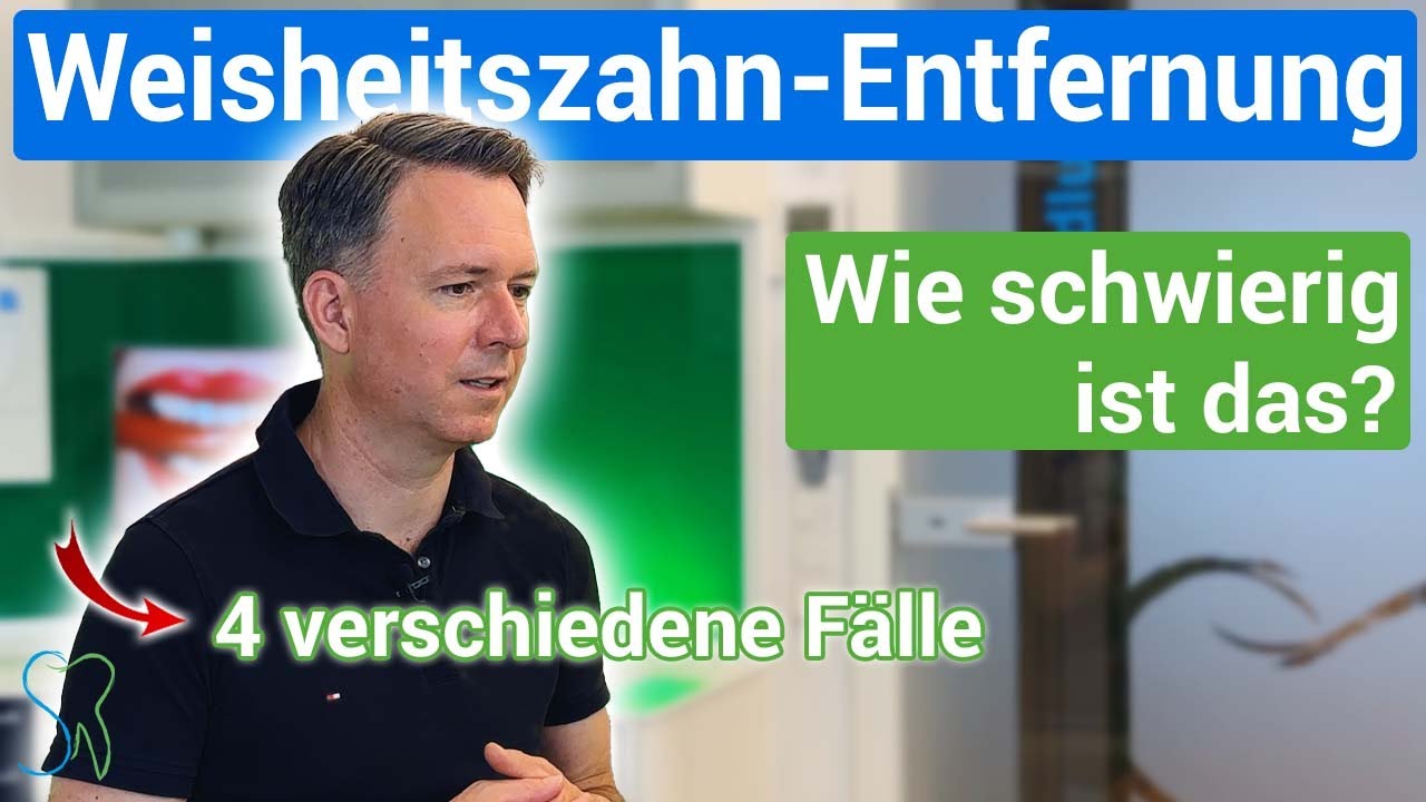 Wie schwierig ist eine Weisheitszahnentfernung?