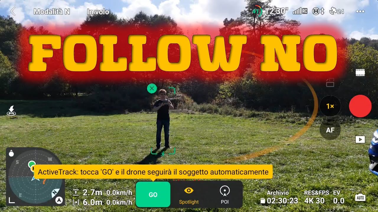 IL FOLLOW ME è VIETATO dal Regolamento se non usi questi droni. Riepilogo della Normativa Vigente