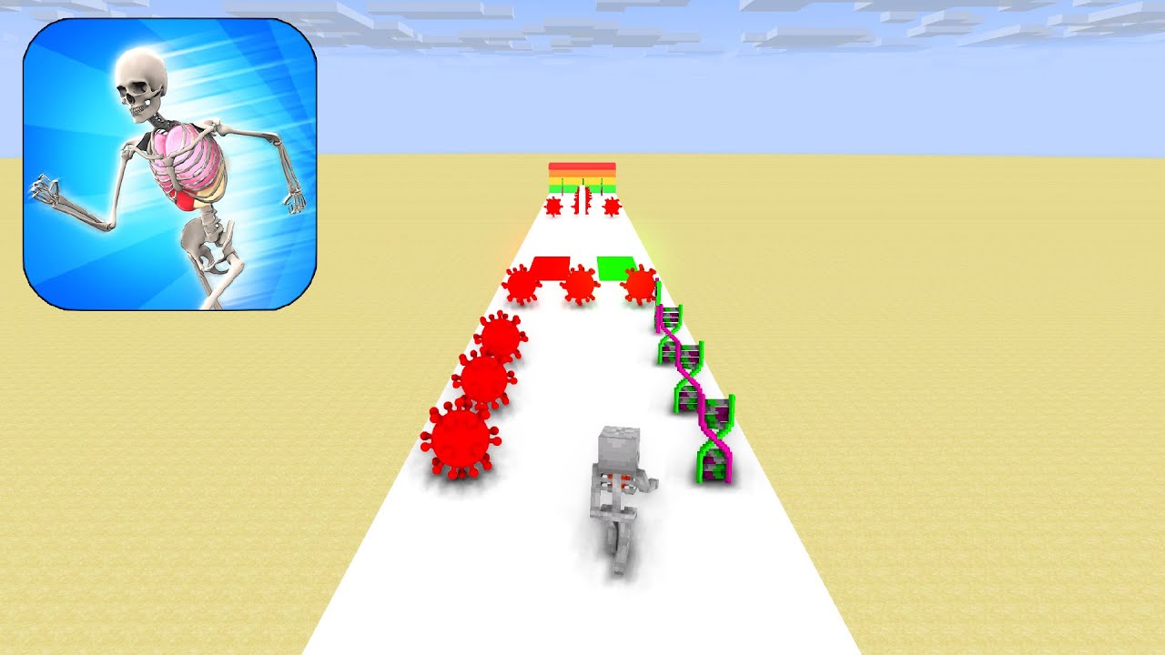DNA RUN 3D CHALLENGE | Platabush Animation
