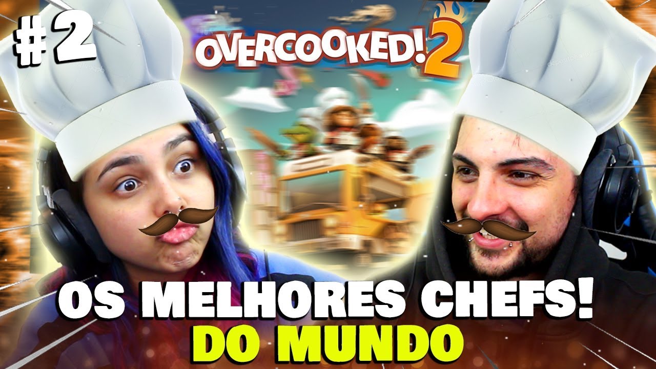 Somos os melhores chefs DO MUNDO??? -  OverCooked 2 #2