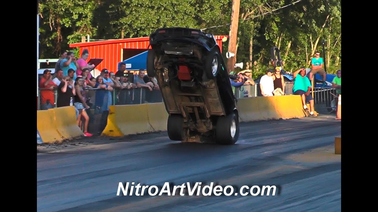 Shady Side Dragway Big Wheelstand N/T No Prep Event