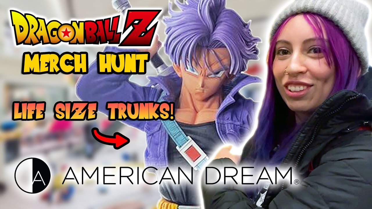 Охота за товарами Dragon Ball — сундуки в натуральную величину в торговом центре American Dream M...