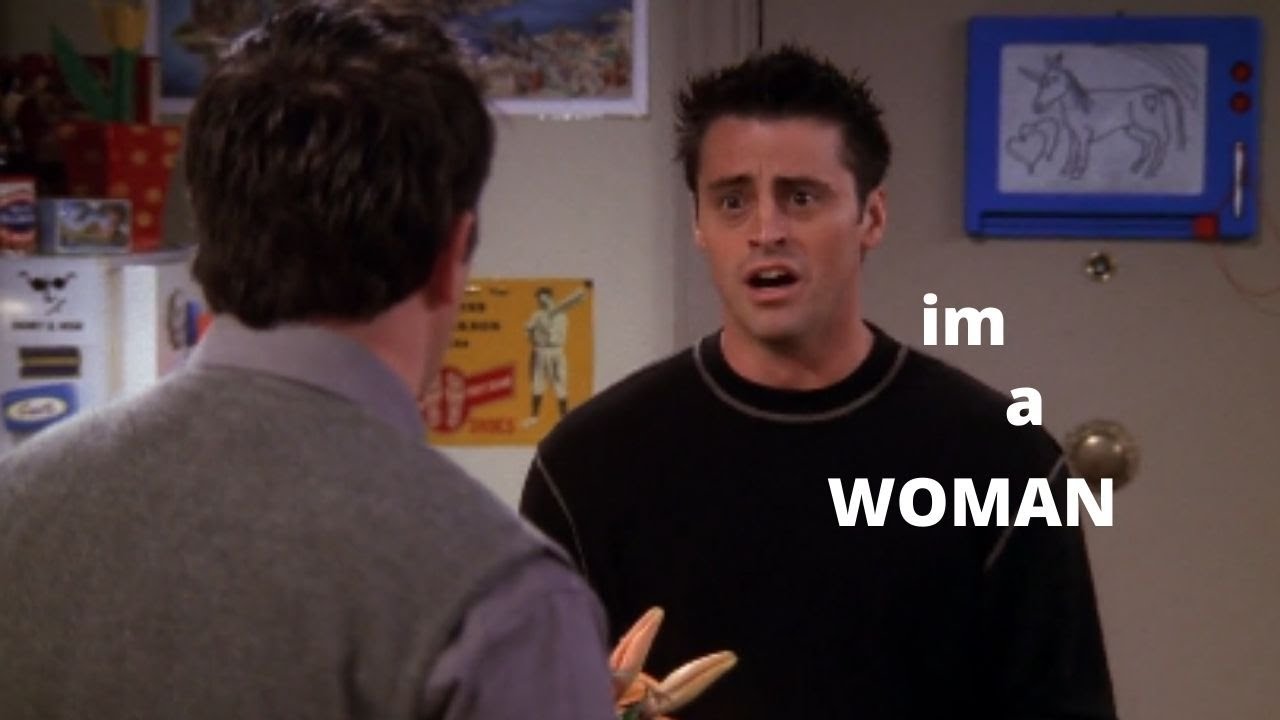 Friends - The boys being gay for 5 minutes straight