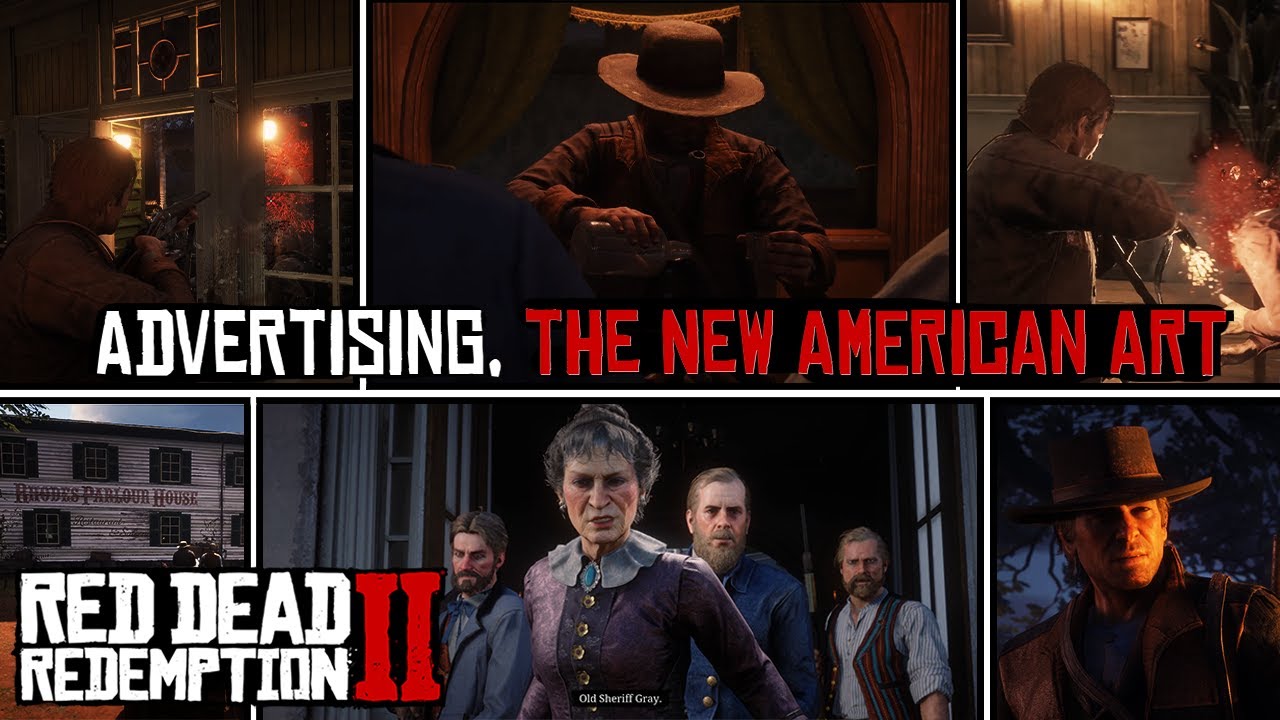 Advertising, the New American Art | Arthur Morgan | RDR2