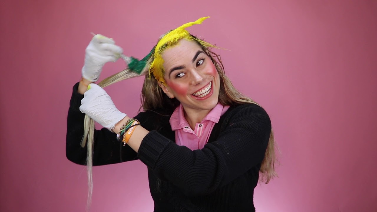 Punky Hair Colour Semi-Permanent Tutorial