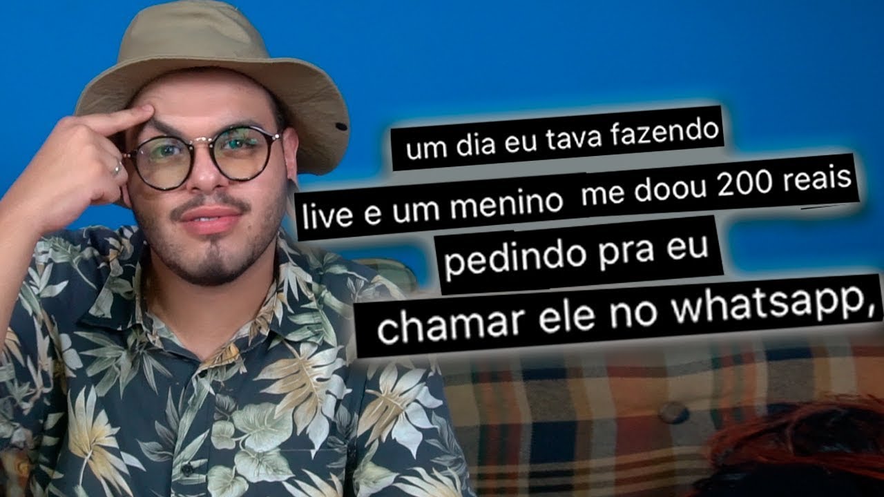 A STREAMER ENGANADA PELO GADO