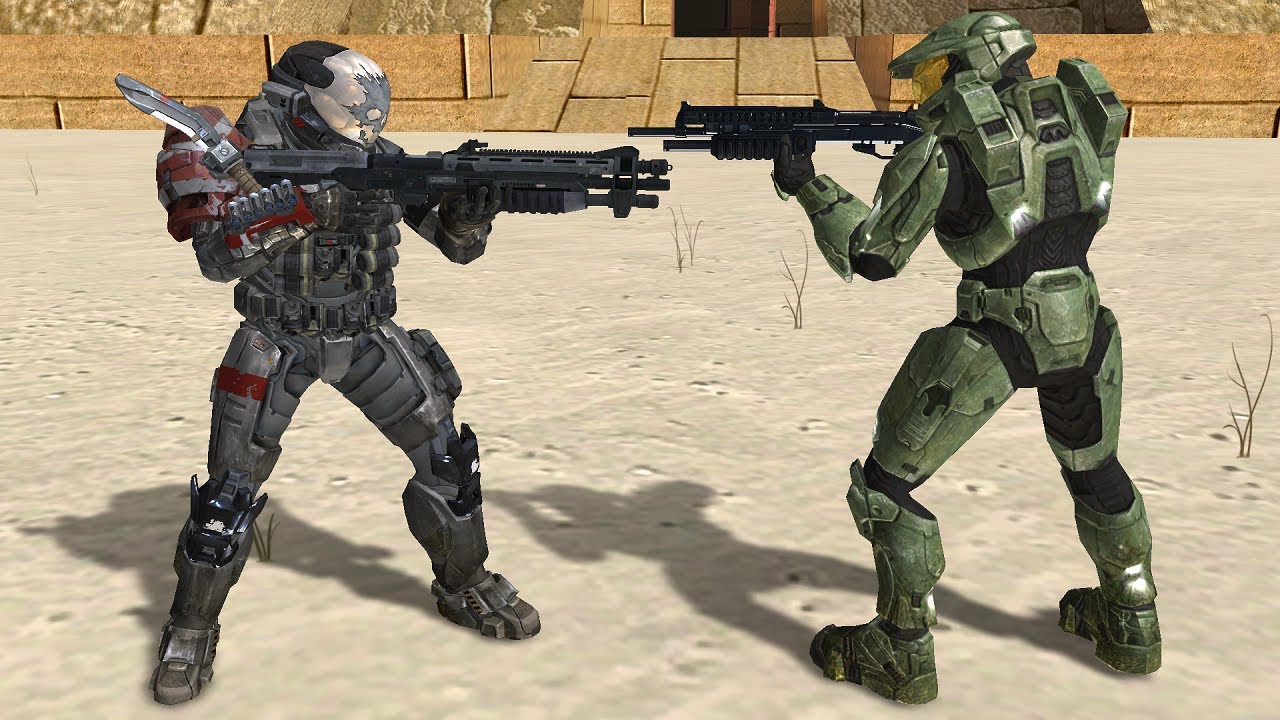 Команда «Нобл» из Halo Reach против Мастера Чифа из Halo 3