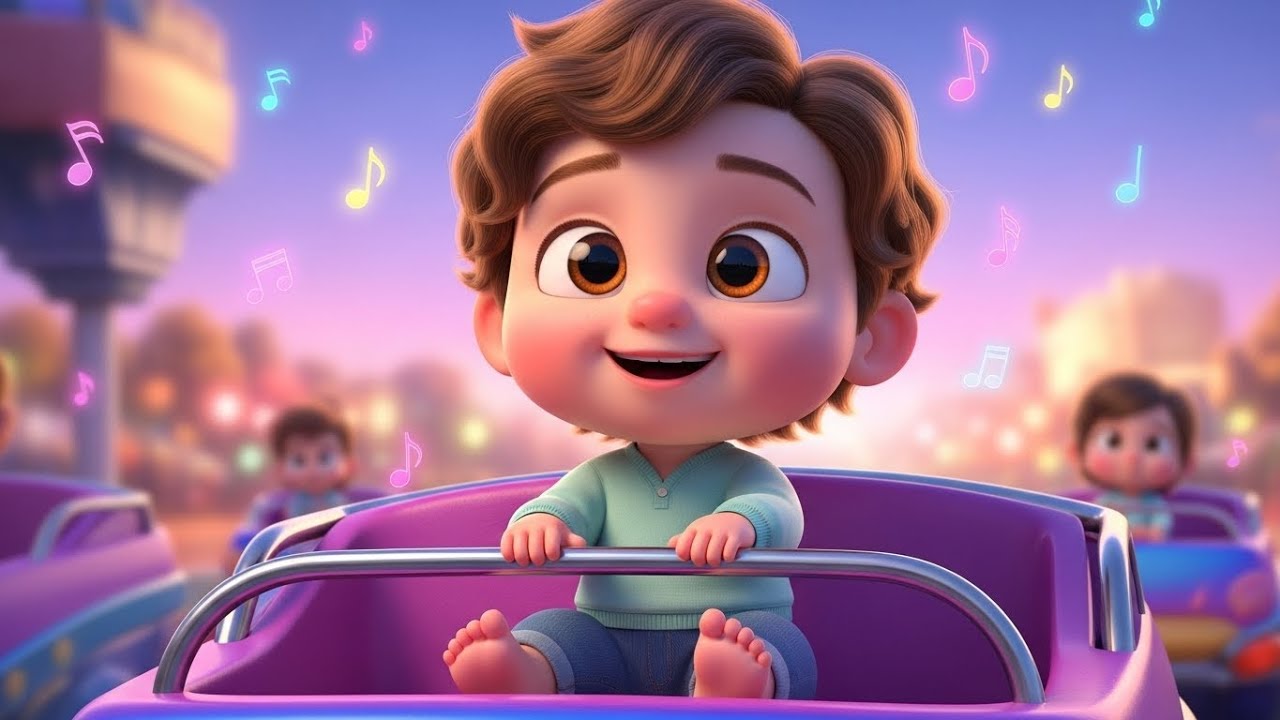 Magic Fun Land Ride 🎡✨🎶 Fun Kids Song | Adventure & Playtime Fun