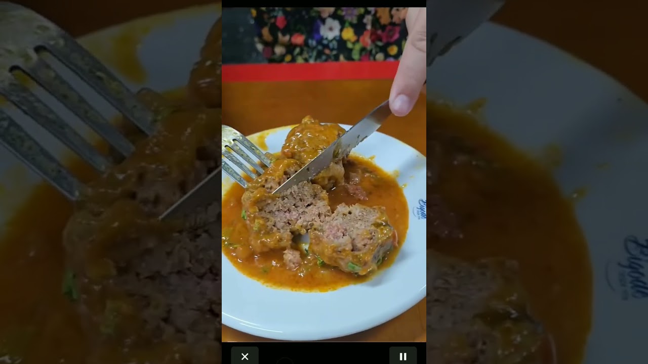 ALMONDEGA de RESTAURANTE 