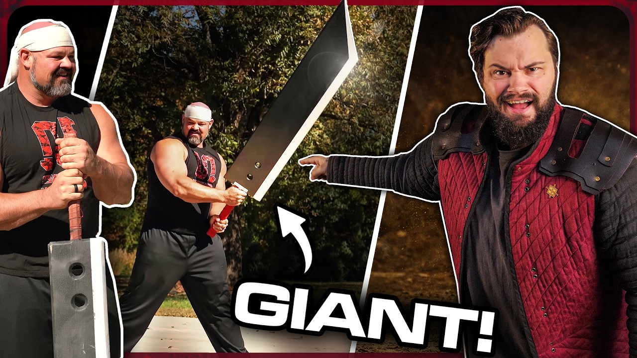 It&rsquo;s POSSIBLE!? WORLDS Strongest Man Using a GIANT Sword?!