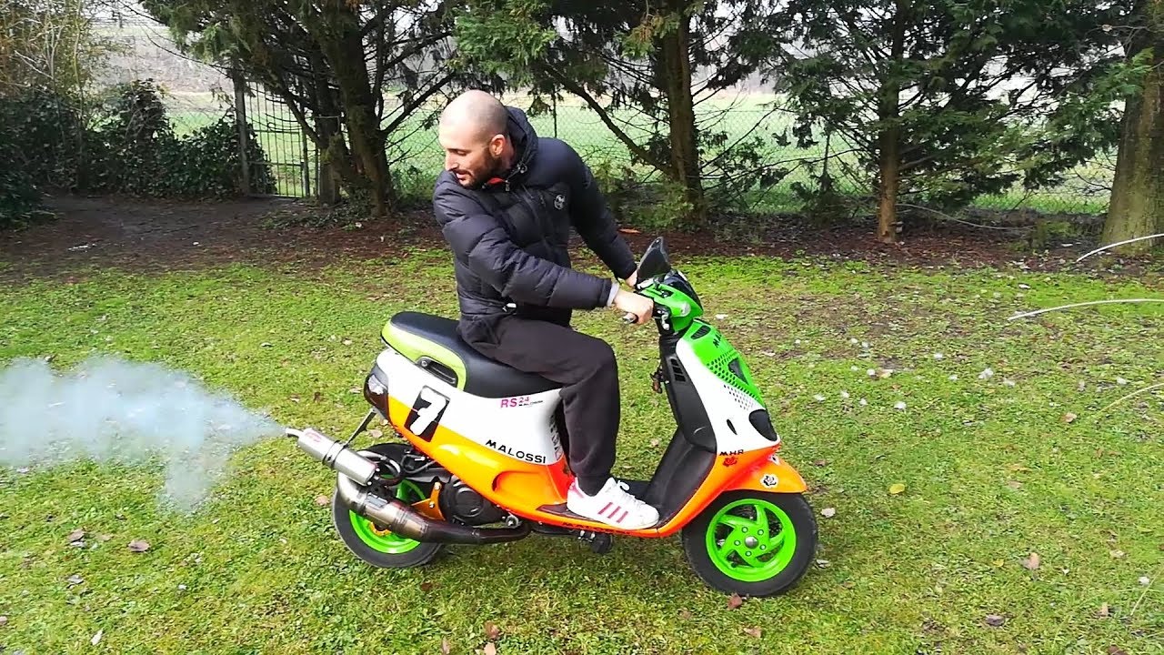 Grippa e sbiella il 172 Malossi con trasmissione Wi-Fi [Pm Tuning PM59 pure sound]
