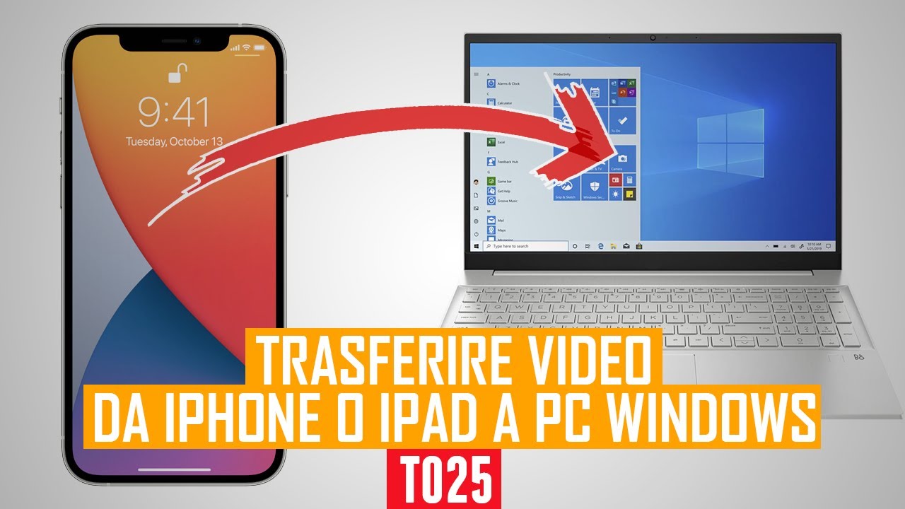 Guida: Trasferimento video da iPhone a PC Windows (SENZA PERDITA DI QUALITA')