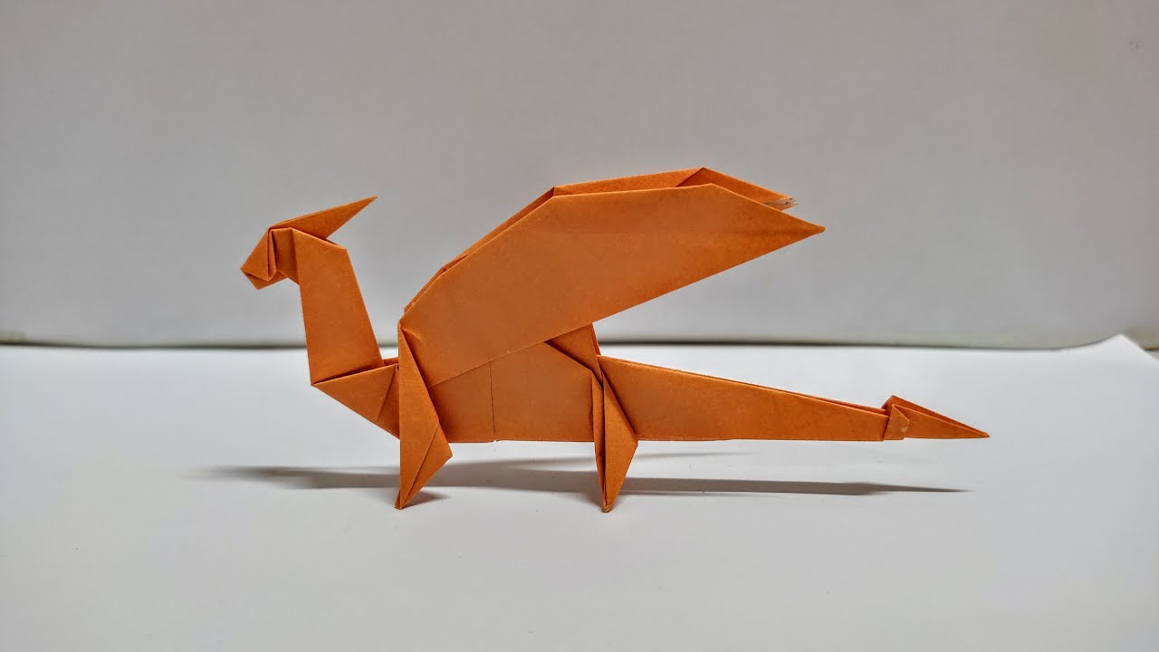 Origami Easy Dragon Step By Step - How To Make Origami Easy Dragon - Origami Tutorial