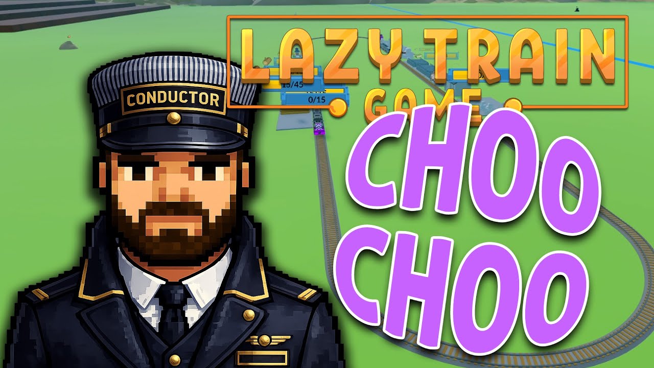 Minimalistic World Design Gives Train Simulating So Many Possibilities | Lazy Train Game