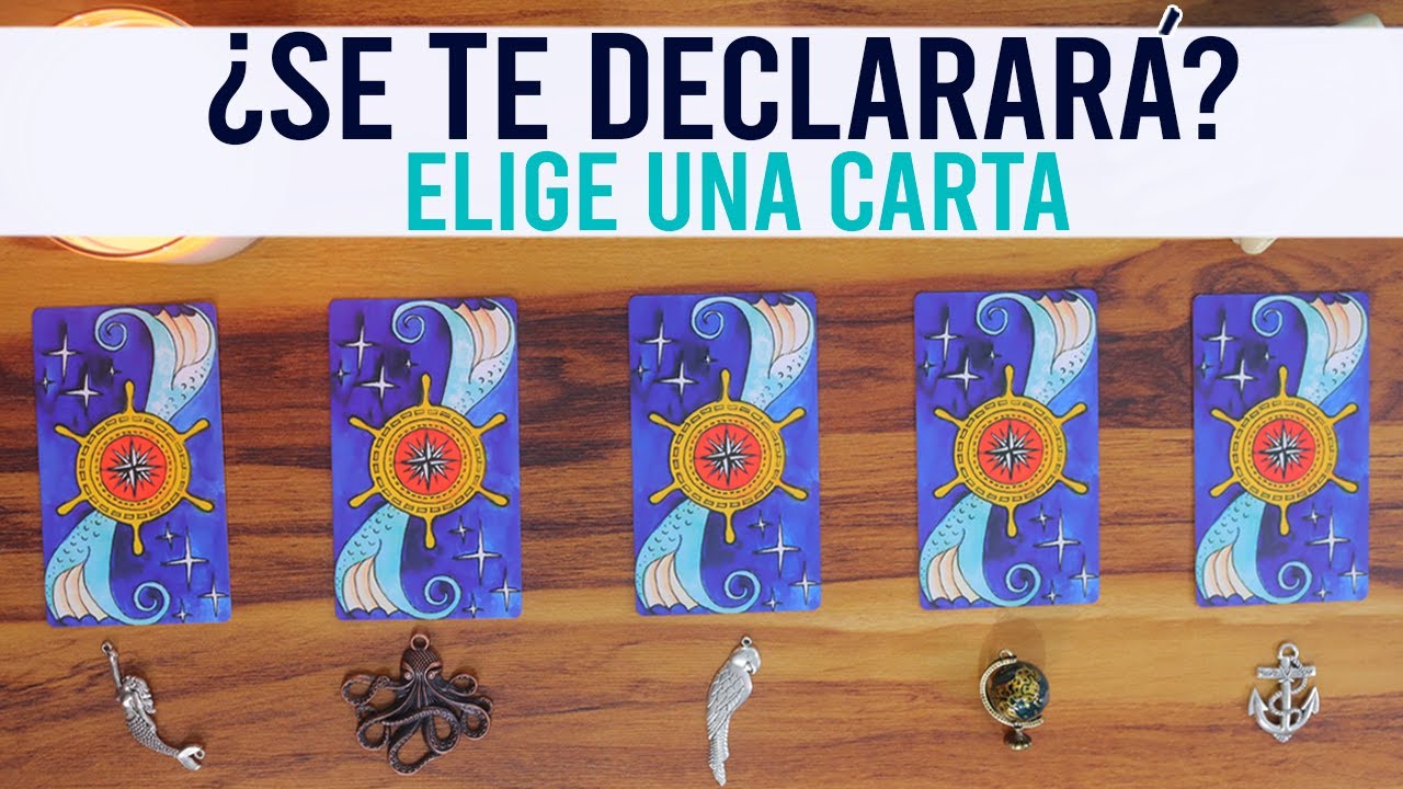 ¿Se te declarará? ¿Dirá lo que siente? - Tarot 💘