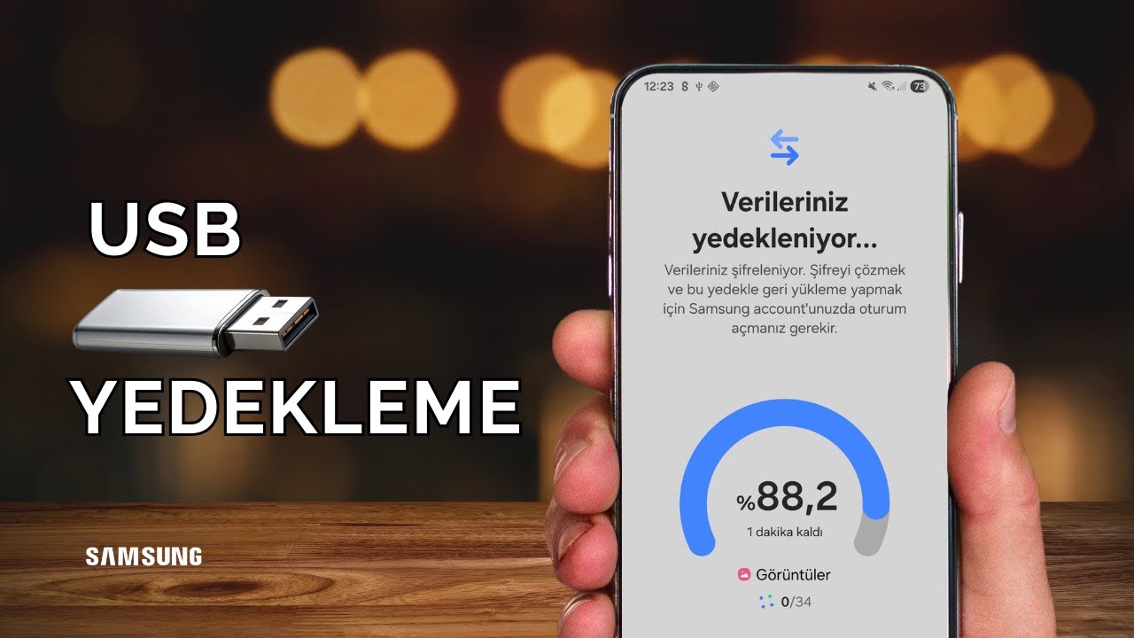 Samsung Telefon Yedekleme Rehberi | USB ve Harici Disk ile %100 Güvenli