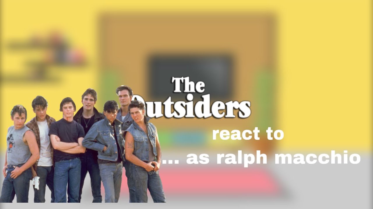 THE OUTSIDERS REACT TO JOHNNY CADE AS RALPH MACCHIO|| 1/3|| ORIGINAL #theoutsiders #johnnycade
