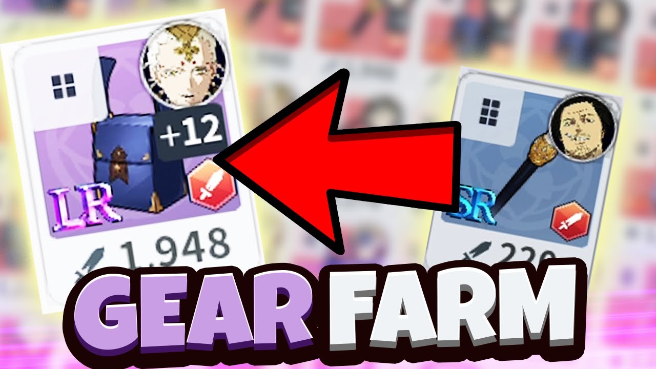 Das solltet ihr beachten! Wie farmt man am besten Gear?! Black Clover Mobile Deutsch