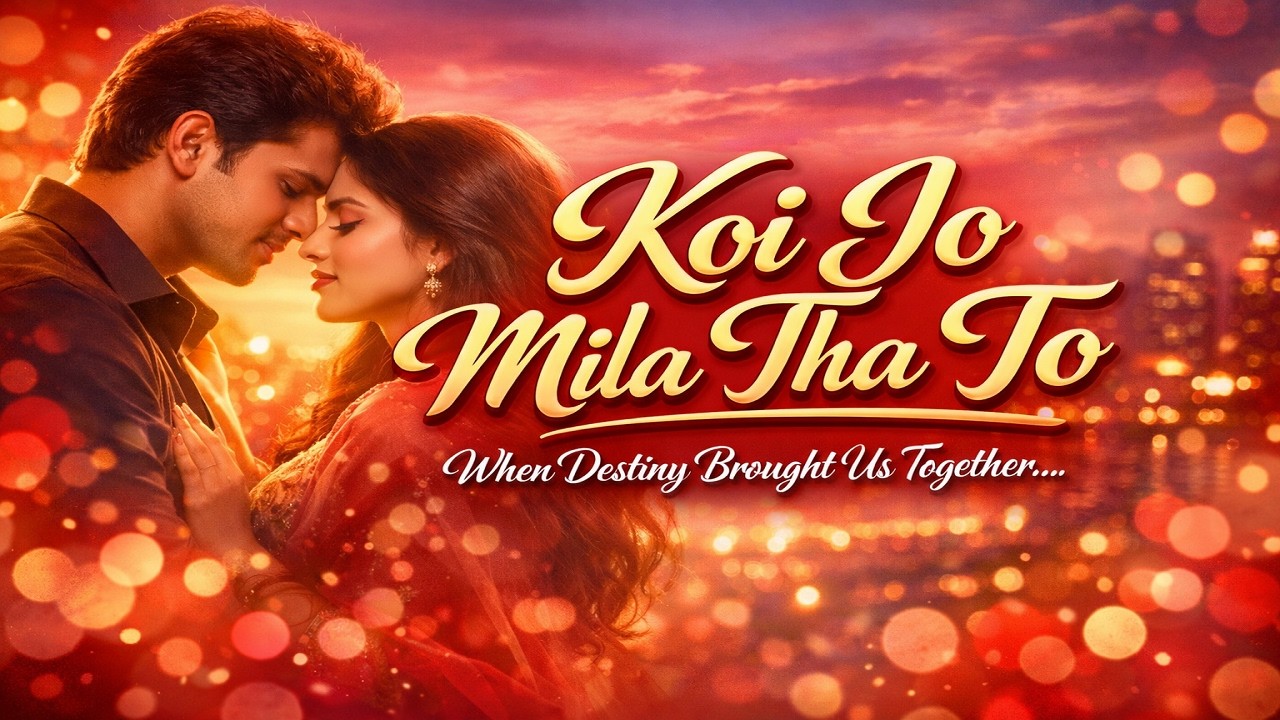 Koi Jo Mila To | Romantic Hindi Song | Feel the Emotion | New Hindi Song | Video |