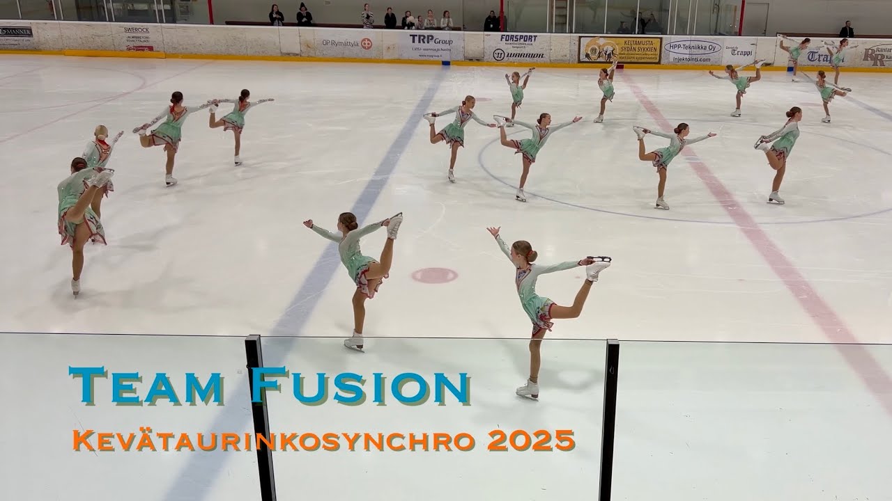 Team Fusion - KevätaurinkoSynchro 2025 - Synchronized skating