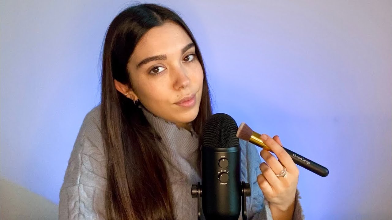 ASMR ITA |  Inaudible whispering e mic brushing per dormire 😴
