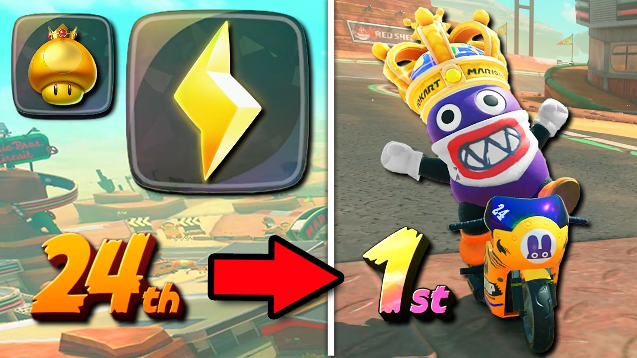 Могу ли я выиграть, ВСЕГДА забивая? | Mario Kart World