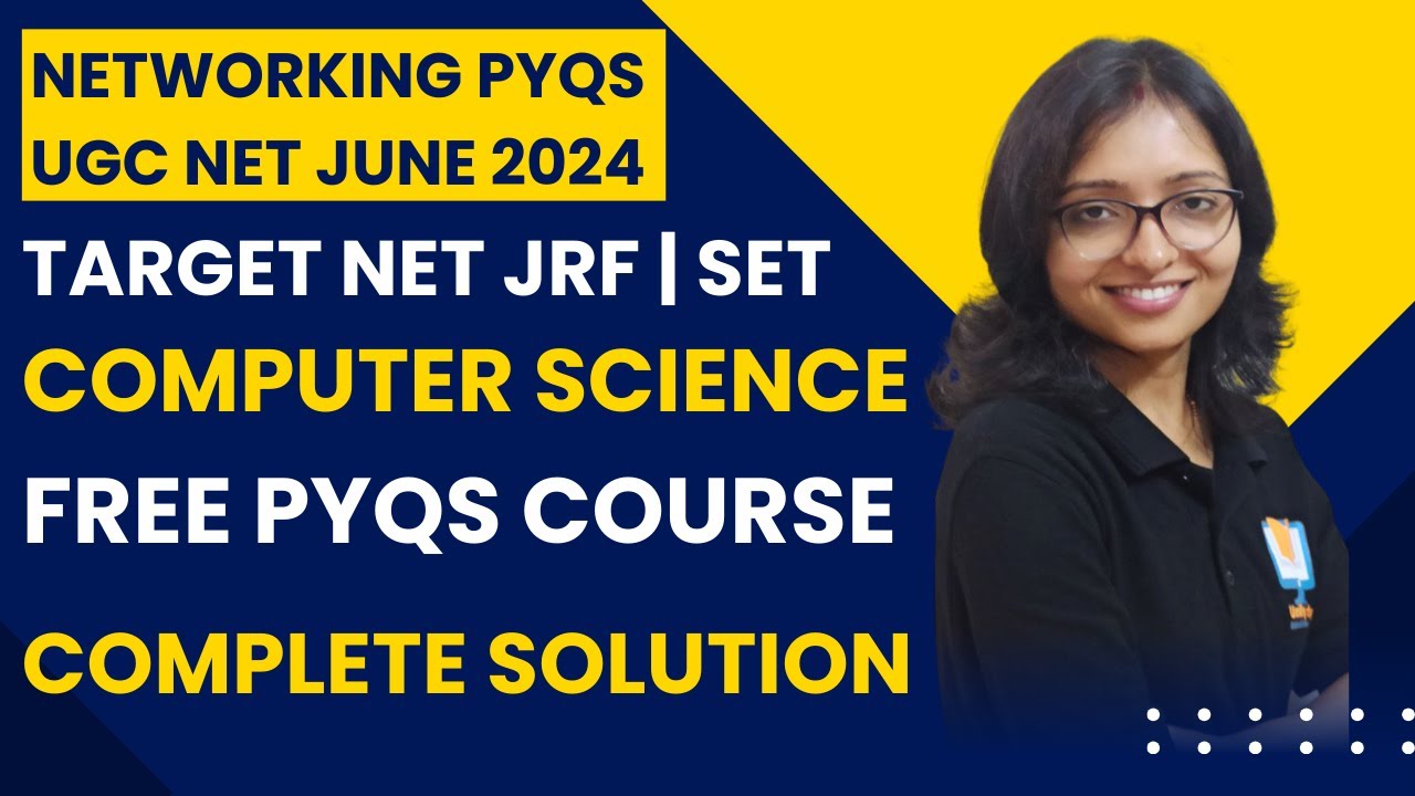 UGC NET Computer Networks PYQs-June 2024|UGC NET Computer Science Previous Years|Networking PYQs