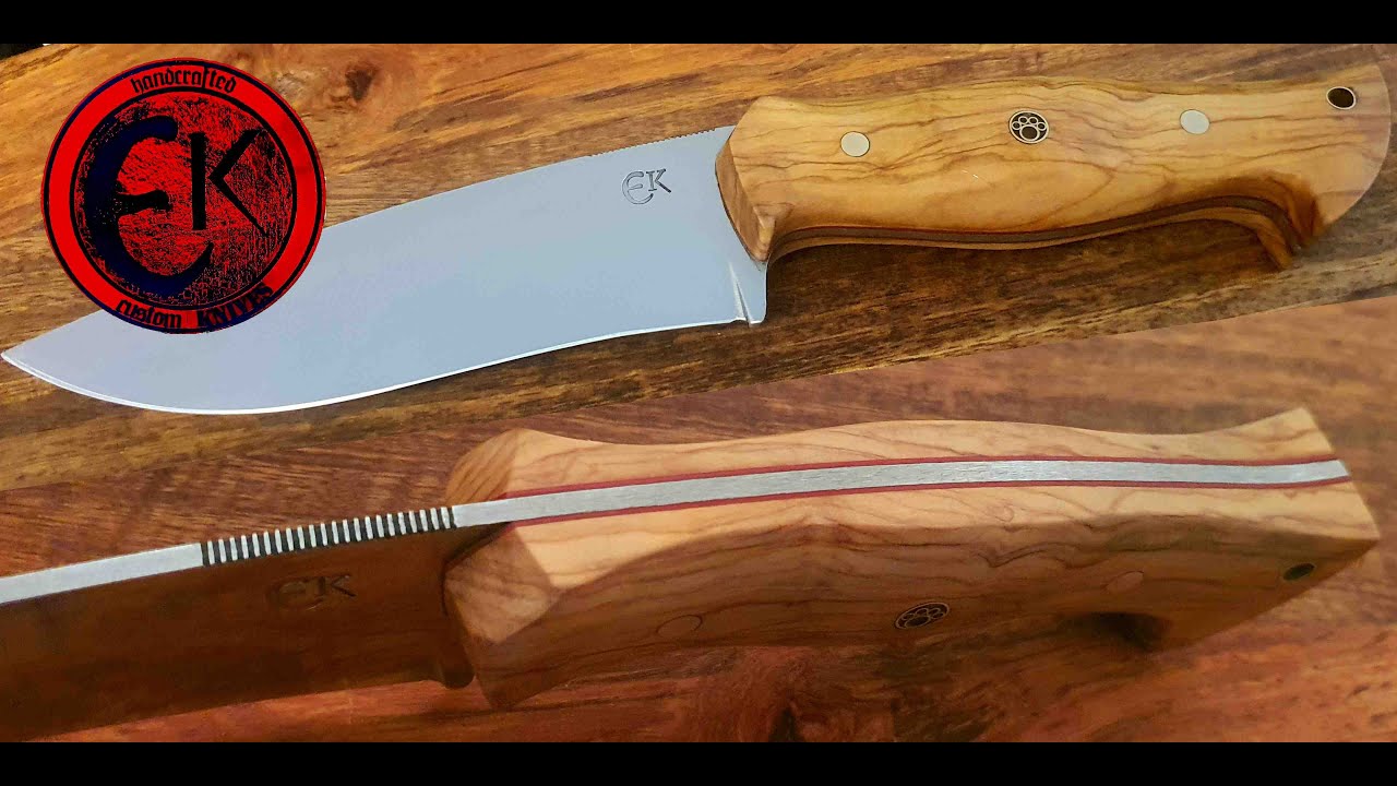 Ek knives model: Celtic Hunter/ knifemaking video / Messermacher / handcrafted