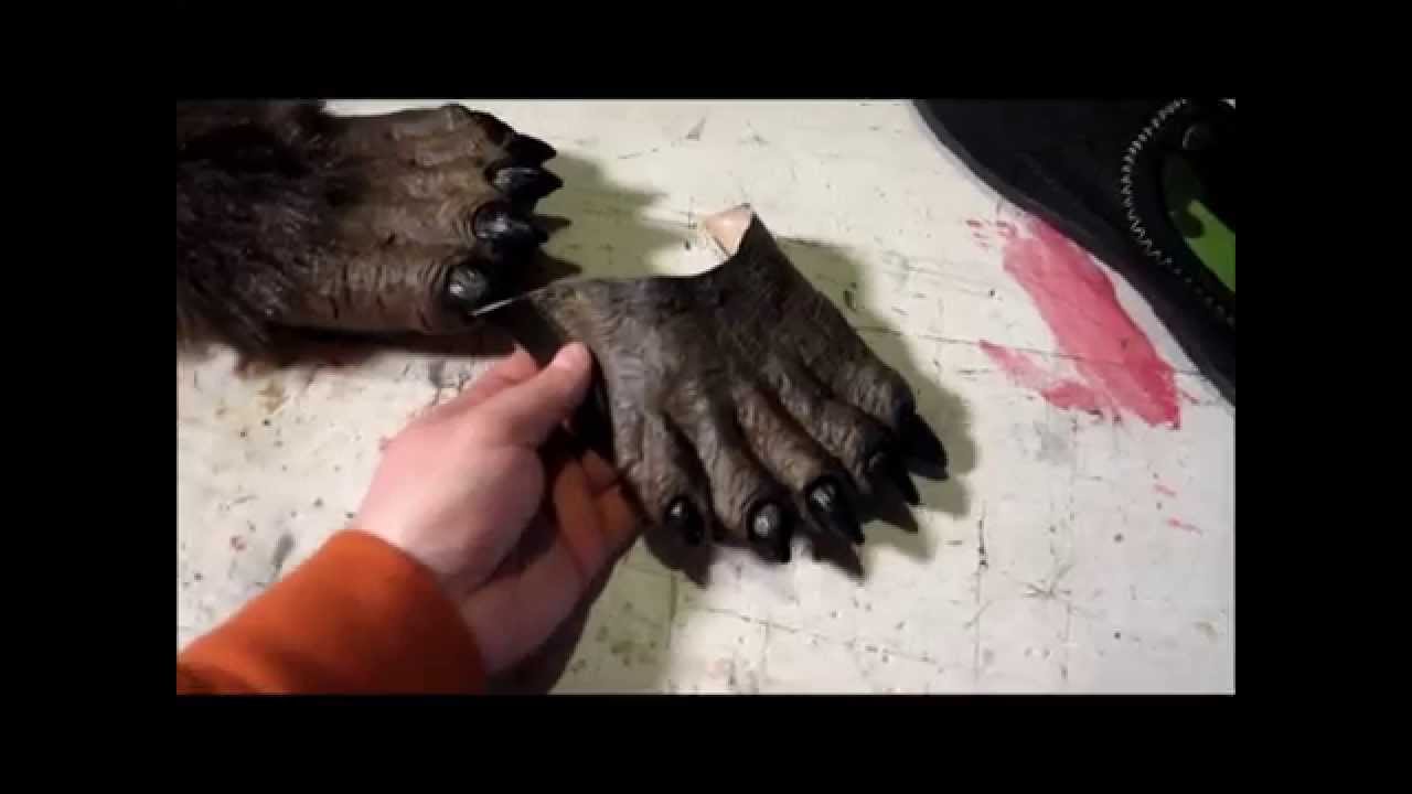 Werewolf Costume Project - The Feet