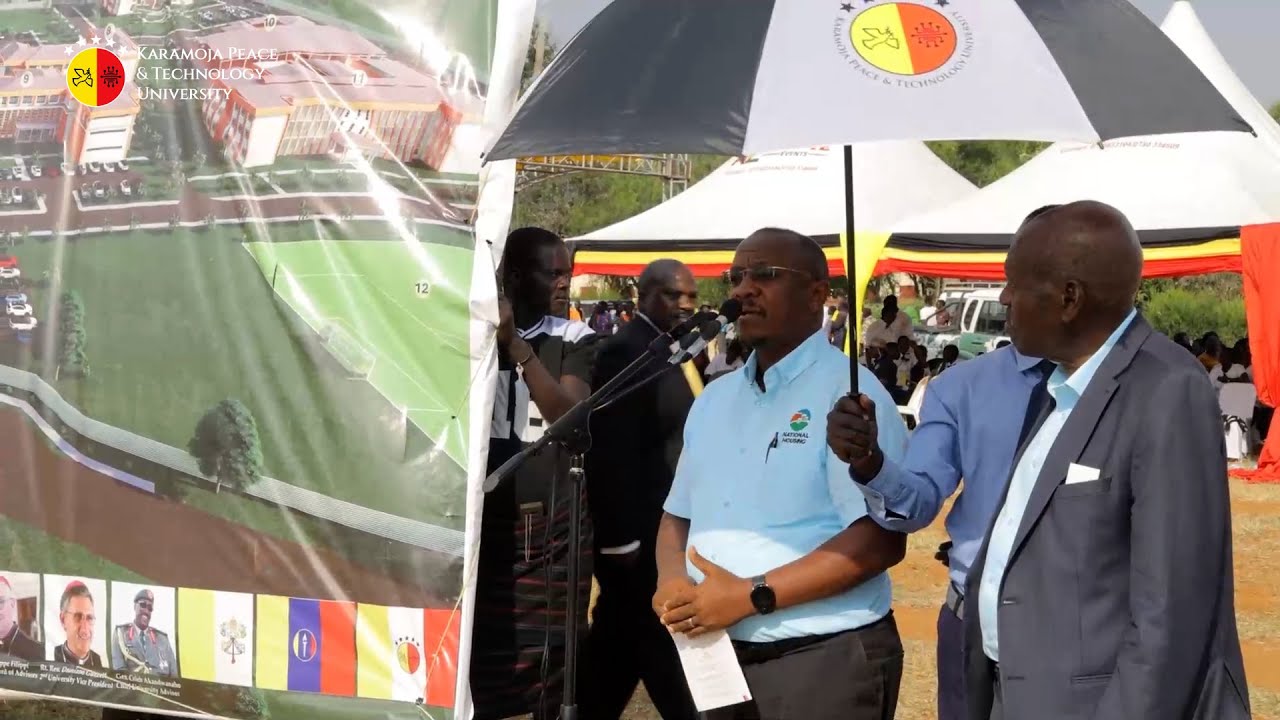 Eng. Kenneth Kaijuka, CEO NHCC presents Infrastructure Masterplan at KAPATU Unveiling