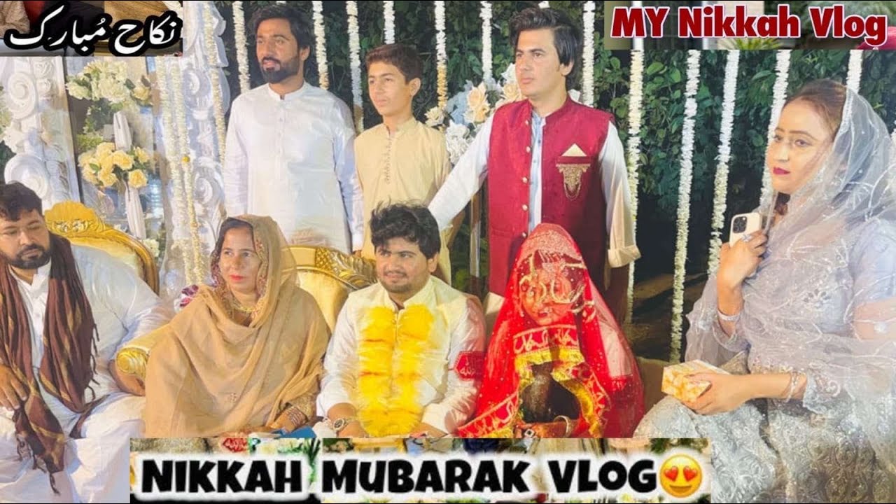 My Nikkah Vlog-14.10.2024 special Day in my life-￼Nikkah Mubarak Alhumdulilah❤️😍