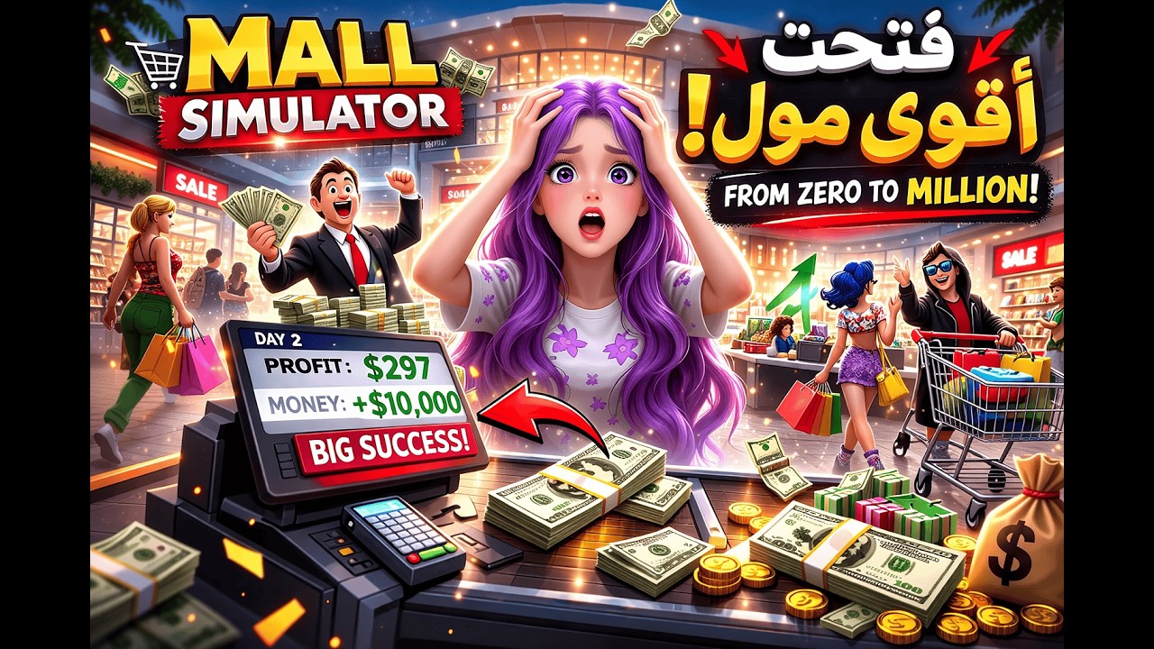 😱 تجربة محاكي المول لأول مرة🔥 | Mall simulator